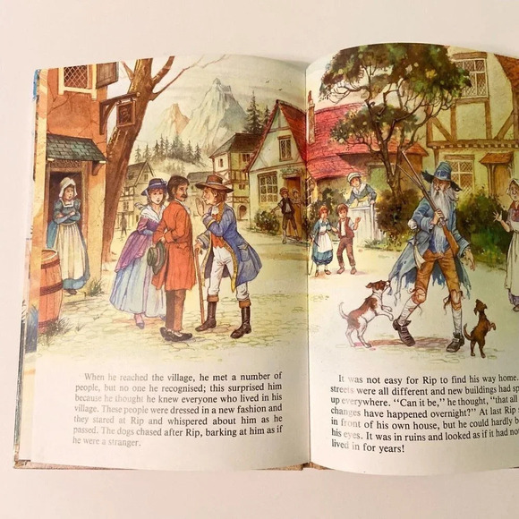 Vintage Rip Van Winkle Peter Haddock John Patience Once Upon a Story Time Series - Picture 11 of 12